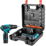 Rechargeable 12V Cordless Drill Machine Portable Power Tool