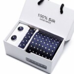 Luxury 5-Piece Polka Dot Tie Set