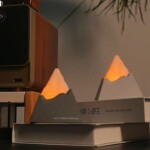 Volcano LED Night Light with Timer, 6 Modes & Rechargeable Battery