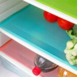 6 x Pack Washable Refrigerator Mats