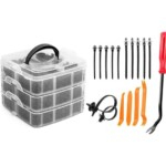680Pcs Car Push Retainer Clips & Auto Fasteners Assortment