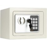 Electronic Security Safe Box-White