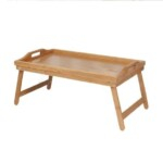Bamboo Bed Tray with Folding Legs – Laptop Desk & Serving Tray