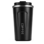 510ml Stainless Steel Vacuum Travel Coffee Mug - Black