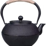 Cast Iron Teapot with Stainless Steel Infuser
