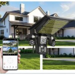 Integrated Solar Street Light with Built-In Security Camera