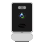 3MP Velcro IP Security Camera – Window Sticker Mini WiFi Camera with Human Motion Detection, Night Vision (Pack of 2)