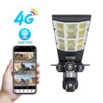 Solar Security Light - CCTV Camera with 4G