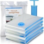 Vacuum Storage Bags 10 Pack with Hand Pump