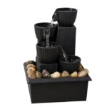 4-Tier Tabletop Water Fountain