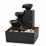 Modern 3 Tier Cascade Tabletop Water Fountain