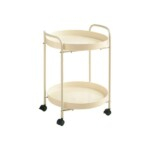 Round Side Table With 2 Tiers Pack Of 2