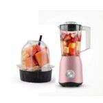 SILVER CREST 1.5 Liter Portable Electric Blender - Pink