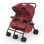 Double Twin Stroller Suitable from Birth