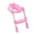 Foldable Kids Toilet Ladder Pink