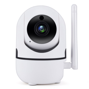 Auto Motion Baby IP Camera Cloud Storage Wi-Fi Camera White