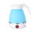 Silicone Foldable Electric Kettle 600W Blue