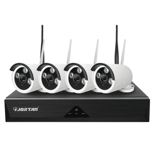 4 Channel 4 Ways Wireless CCTV Camera Surveillance Kit – Jortan