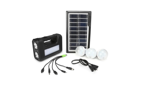 GDlite – Complete Portable Solar Charged Light System – GD 8017