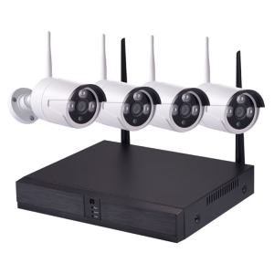 WiFI NVR Kit 4CH 1080P Outdoor camera with 4CH NVR CCTV IP Camera System