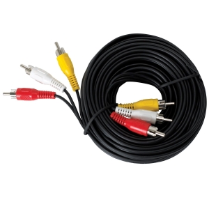 3RCA to 3RCA A/V Cable – 5M