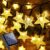 6M Solar Rechargeable Star Fairy Lights