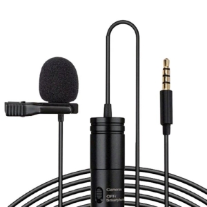 Portable Clip-on Lapel Lavalier Microphone  for Phone SLR Camera