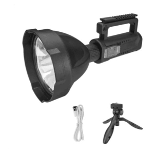 Multifunctional Searchlight Rechargeable Flashlight,  Super Bright LED Torch