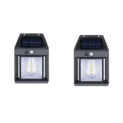 Solar Powered Wall Lamp Pack of 2