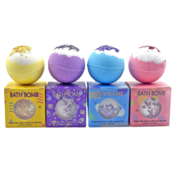 Classic Dried Flower Bath Bomb Pack Of 4