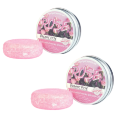 Rose Scented Shampoo Bar Pack of 2