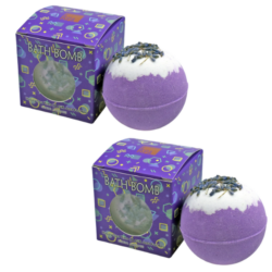 Classic Lavender Scented Bath Bomb Pack of 2