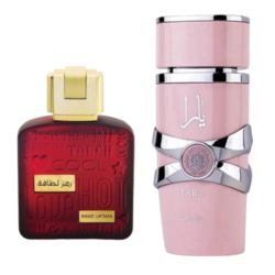 His And Hers Eau De Parfum Gift Set Yara Pink And Gold Ramz