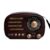 Vintage Rechargeable Band Radio With USB – NS-8100BT