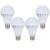 4 x 7W Smart Rechargeable E27 LED Bulbs