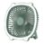 Rechargeable 3 Speed Fan 5V 1A With 2 Setting LED Light