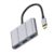 Portable OTG USB-C 4 Port HUB-9506B