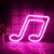 LED Music Note Neon Sign Lamp USB And Battery Operated FA-A56