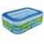 3 Ring Inflatable Rectangular Pool – Blue