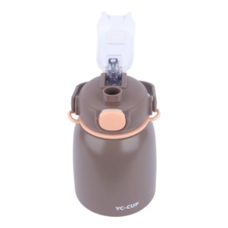 800ml Vacuum Insulated Bottle – Brown