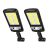90W COB LED Solar Street Light – 2 Pack