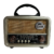 Rechargeable Vintage Band Radio With USB