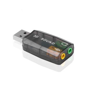 Wave USB2.0 Sound Card – 5.1Channel
