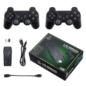 Game Console 2.4G Double Wireless Controller Game Stick 4K Lite JG888