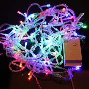 RGB White Cable Fairy String Light Inter-connecting 10M ZYF-77L